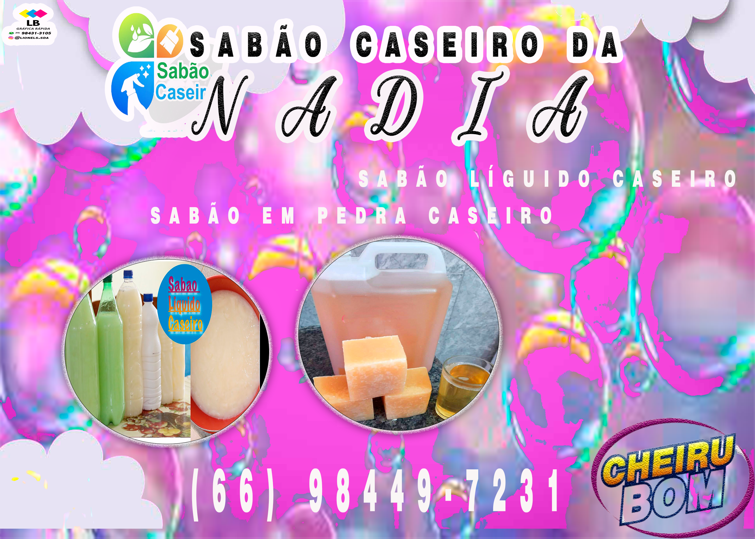SABÃO CASEIRO DA NADÍA