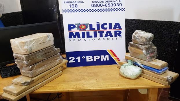 Polícia Militar realiza grande apreensão de drogas em Porto dos Gaúchos